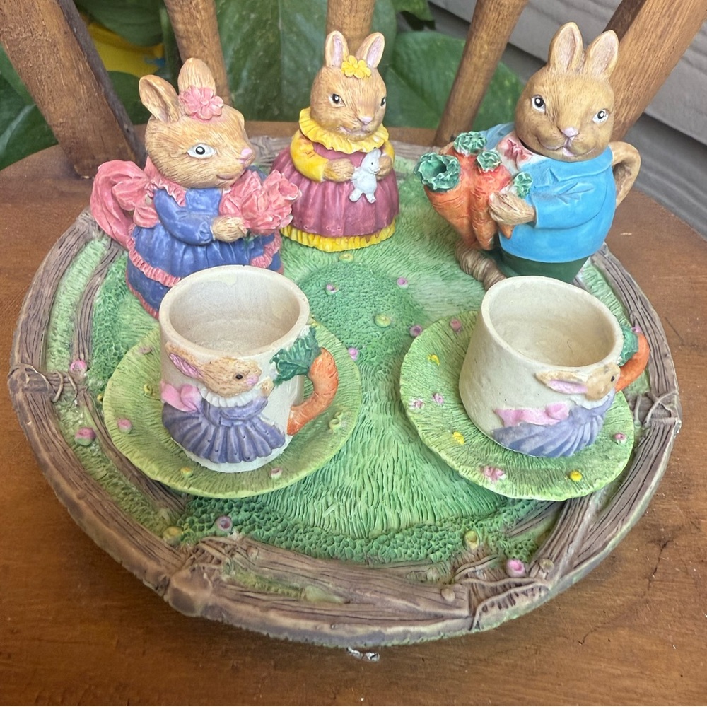 Mini Rabbit Tea Set - Picture 1 of 5